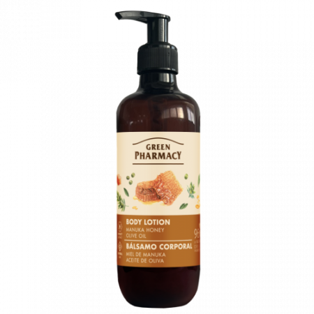 Lotiuni si creme de corp - Lotiune corporala cu miere de manuka si ulei de masline, 400 ml