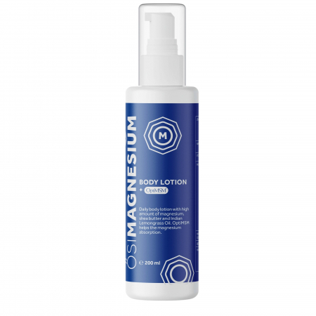 Lotiuni si creme de corp - Lotiune de corp cu magnezium + OptiMSM, OsiMagnesium, 200 ml