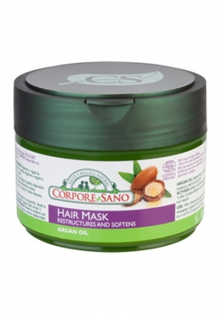 Tratamente si masca de par - Masca de par, Corpore Sano, Ulei de argan, 300 ml