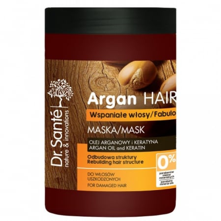Masca de par cu ulei de Argan si Keratina 1000ml