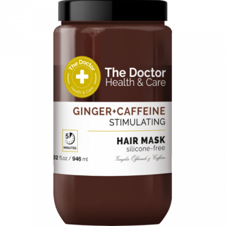 Tratamente si masca de par - Masca stimulatoare The Doctor Health & Care GINGER + CAFFEINE STIMULATING 946ml
