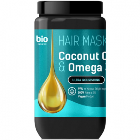 Produse - Masca ultra-nutritiva cu ulei de cocos si omega 3 - 946 ml