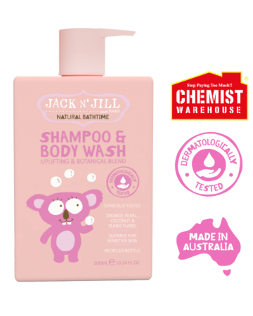 Sapun & Gel de dus copii - Sampon gel de dus pentru copii si piele sensibila Pink, 300ml