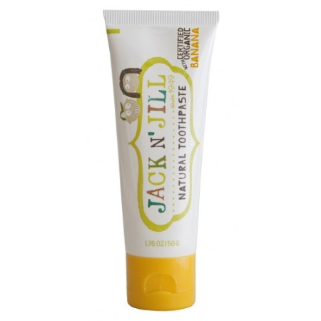 Pasta dinti si apa de gura pentru copii - Pasta de dinti naturala pentru copii, aroma de banane - 60 gr
