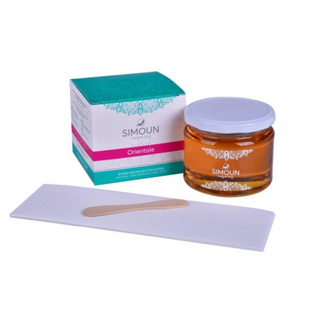 Ceara, benzi si creme depilatoare - Ceara naturala de zahar pentru epilare Oriental, Simoun, 380 g