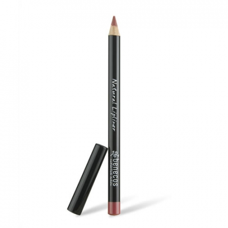 Ruj si creion de buze - Creion bio contur buze Brown (beige-rose)