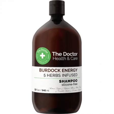 Sampon de par - Sampon anticadere BURDOCK ENERGY 5 HERBS INFUSED 946ml