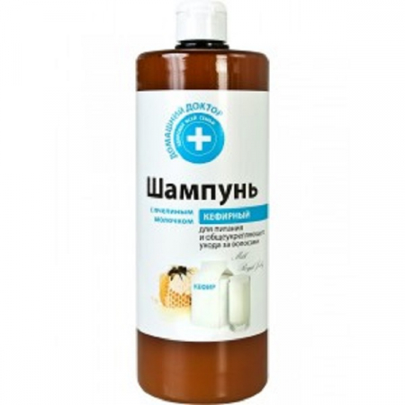 Sampon de par - Sampon nutritiv si fortifiant cu proteine lactice si laptisor de matca, Doctorul Casei, 1000 ml