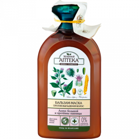 Balsam de par - Balsam-masca anticadere cu extract de brusture si proteine de grau  , 300ml