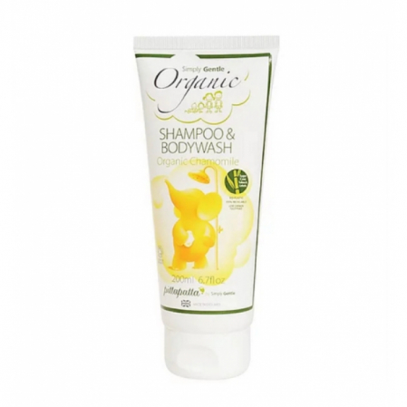 Sapun & Gel de dus copii - Sampon si gel de dus, Pittapatta cu musetel organic, Macdonald&Taylor, 200 ml