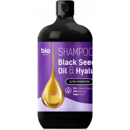 Sampon de par - Sampon ultra-hidratant cu ulei de chimen negru si acid hialuronic, 355 ml