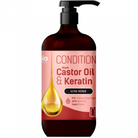 Balsam de par - Balsam ultra-reparator cu ulei de ricin si cheratina- 946 ml