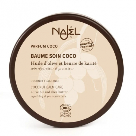 Balsam de par - Balsam reparator corp si par cu unt de shea si cocos BAUME COCO, 100g