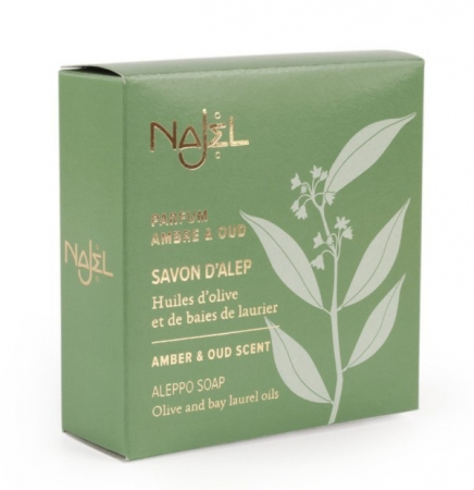 Sapunuri - Sapun de Alep oriental cu ambra si lemn de agar (oud), 150g