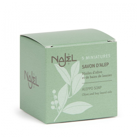 Sapunuri - Pachet sapun de Alep mini, 5 buc X 20g