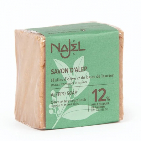 Sapunuri - Sapun traditional de Alep cu 12% ulei de dafin, 200g