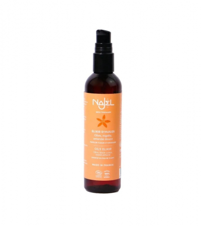 Sampon de par - Elixir cu 3 uleiuri organice pentru ten, par, corp, 125ml