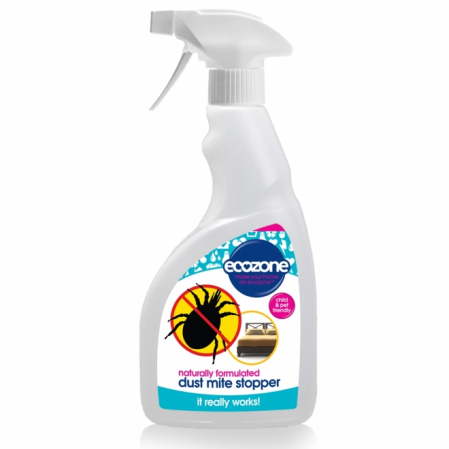 Solutii intretinere textile - Solutie eco impotriva acarienilor, formula naturala, Ecozone, 500 ml