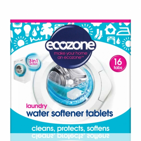 Detergenti universali - Tablete anticalcar 3 in 1, pentru masina de spalat rufe, Ecozone, 32 bucati