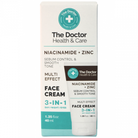 Creme de fata - Crema faciala NIACINAMIDE + ZINC Face cream 3 in 1 - 40ml