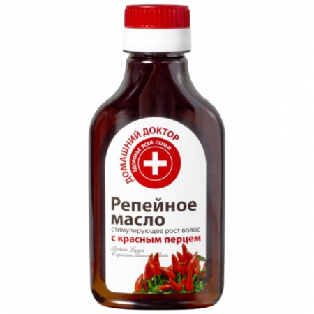 Tratamente si masca de par - Ulei de brusture si extract de ardei rosu pentru cresterea parului, 100ml, DOCTORUL CASEI