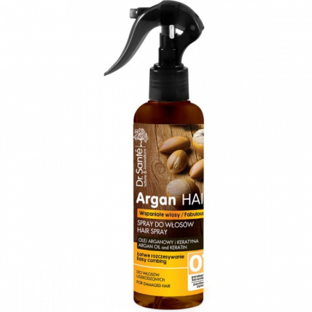 Tratamente si masca de par - Ulei de par spray cu ulei de Argan si Keratina 150ml