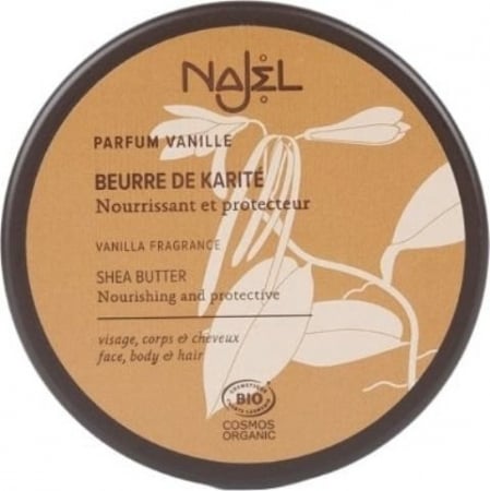 COSMETICE PENTRU CORP SI TEN - Unt de shea organic cu aroma de vanilie, 100g