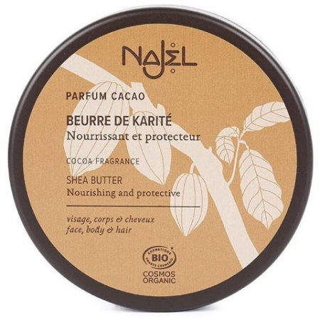 COSMETICE PENTRU CORP SI TEN - Unt de shea organic cu aroma de cacao, 100g
