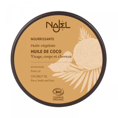 Tratamente si masca de par - Ulei de cocos certificat organic, presat la rece, 100g