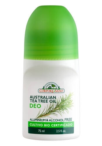 Deodorant Roll-on, Corpore Sano, Arbore de ceai, 75 ml