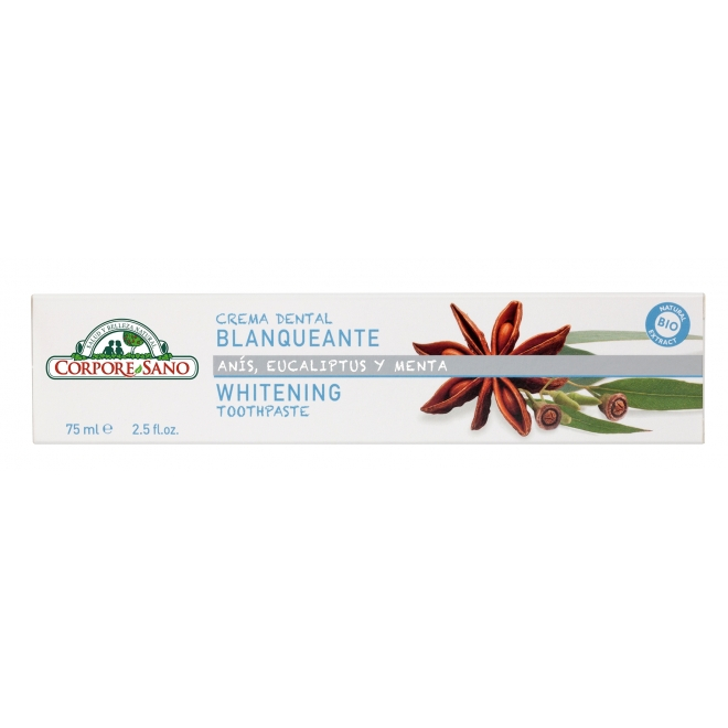 Pasta de dinti cu smirna, propolis si fenicul, fara fluor -pentru protectie si prospetime, Corpore Sano, 75 ml