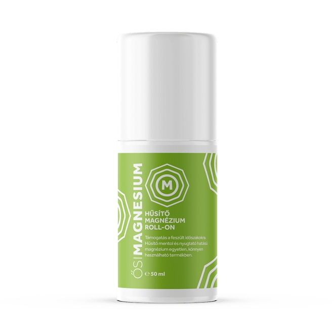 Roll-on cu magneziu, efect calmant si efect de racire, 50 ml