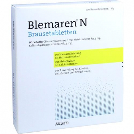 Supliment alimentar, Blemaren N 100 caps, dizolva pietrele la rinichi [1]