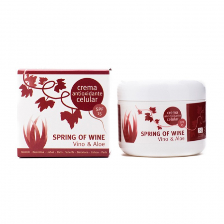 Cosmetica-facial - Crema, faciala, cosmonatura, cu extract de vin si gel de aloe, 100 ml