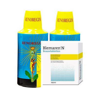 Pietre mari la rinichi (pachet complet pentru eliminarea pietrelor mari sau multiple), blemaren N + 2 Renoregim