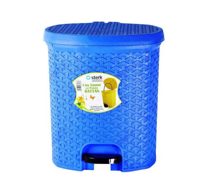 Cos de gunoi tip ratan, 18L [4]