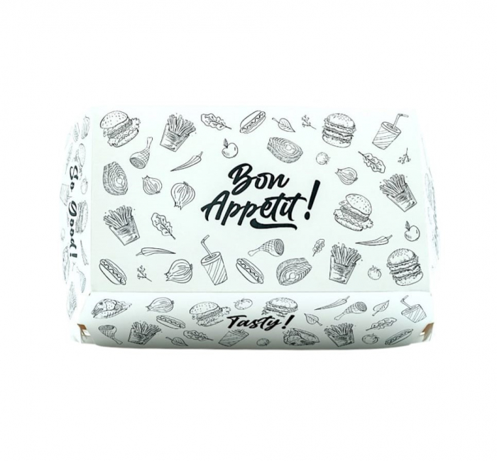 Cutie carton color takeaway meniu burger, 18×12x9cm , 100 buc/set [4]