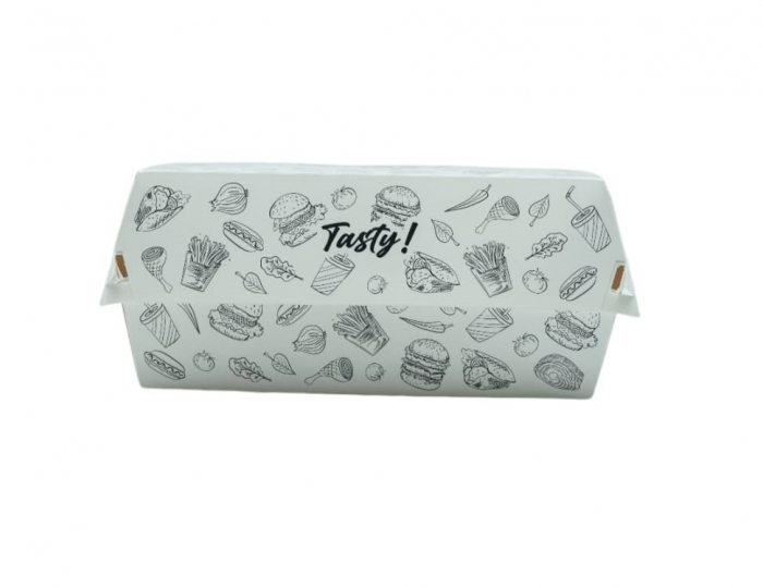 Cutie carton color takeaway meniu burger, 18×12x9cm , 100 buc/set [3]