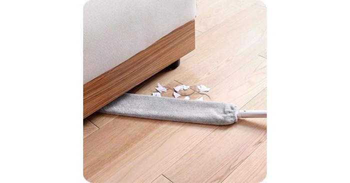 Mop plat flexibil pentru curatarea prafului in spatiile inguste [6]