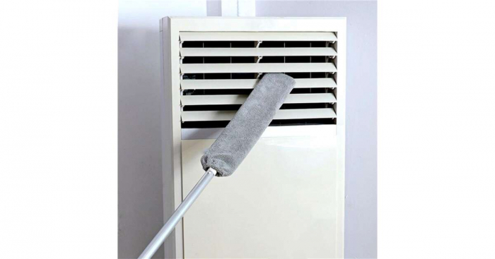 Mop plat flexibil pentru curatarea prafului in spatiile inguste [7]