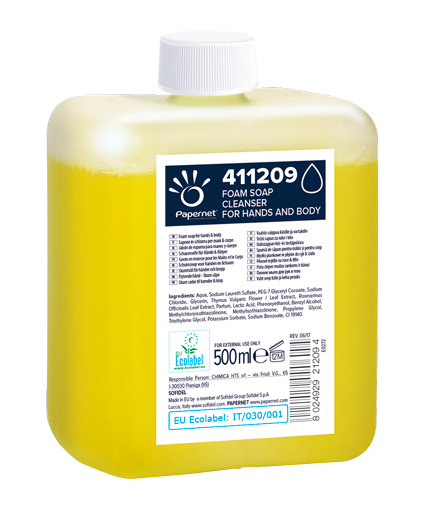 Doza sapun lichid spuma 500 ml 401209 Papernet [2]