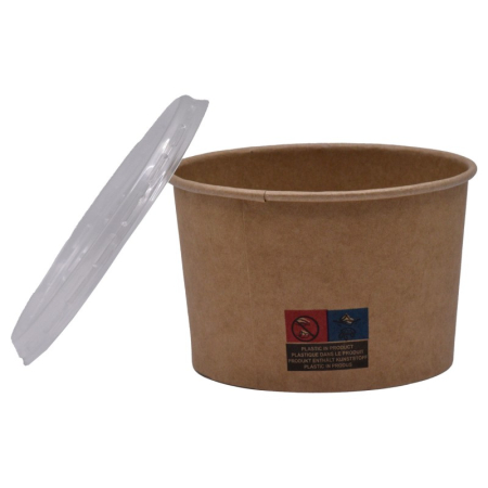 LICHIDARE STOC - Bol pentru supa din carton 500 ml
