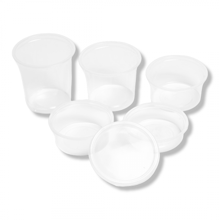 Caserola rotunda PP CUPS + capac [2]