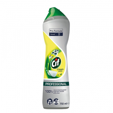 Universali - suprafete multiple - Crema Cif Cif Cream Lemon cu microparticule