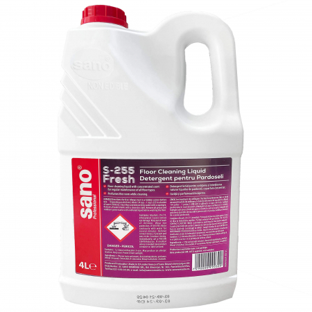 Pardoseli - Detergent profesional pentru pardoseli Sano S-255 Fresh