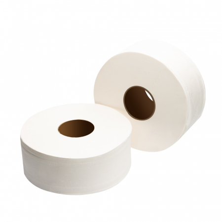 Hartie igienica mini jumbo alb-deink 2 straturi 120 m Papernet 411499 [2]