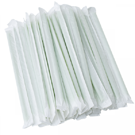 Produse biodegradabile - Paie biodegradabile flexibile ambalate individual 240 x 5 mm