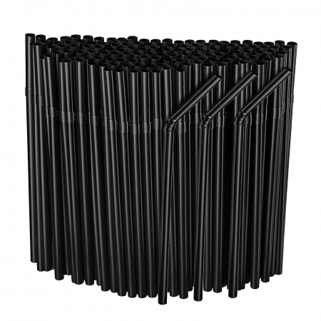 AMBALAJE CATERING - Paie flexibile negre 1000 buc/set