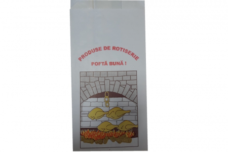 Sacose si pungi catering - Punga cerata pentru rotiserie 10 kg/ bax