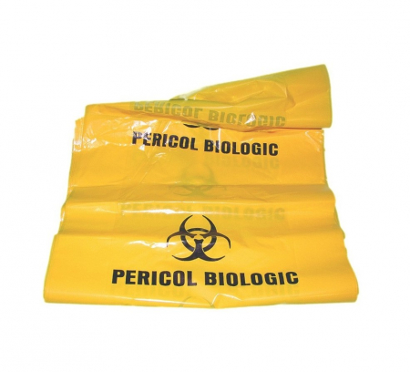 MEDICALE - Saci galbeni deseuri infectioase BIOHAZARD